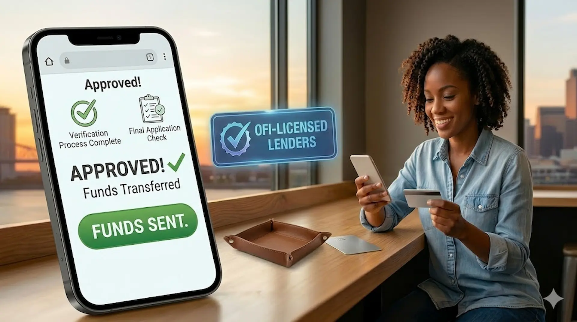 Louisiana resident applying for a same day loan online — fast cash in New Orleans, Baton Rouge and Shreveport